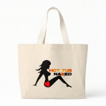 Hot Tub Naked Tote Bag