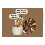Hot Tub Turkey Cards