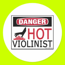 Hot Violinist stickers