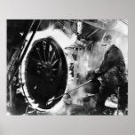 Hot Wheel, 1940s Print