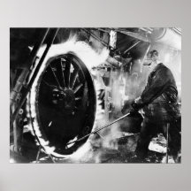 Hot Wheel, 1940s Print
