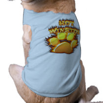 Hot winston fire and flame dog shirt pet clothing by ultraflames Hot winston fire and flame dog shirt pet clothing