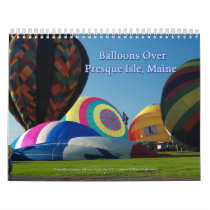 Hotair Balloons Calendar