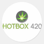 HotBox 420 Round Sticker