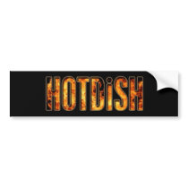 Hotdish flames bumper stickers by Hotdish Hotdish flames bumper stickers