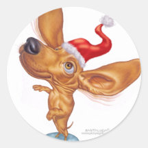 hotdog_card round stickers