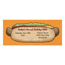 Hotdog Invitation