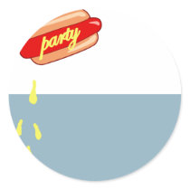 hotdog party stickers by partypassion hotdog party stickers