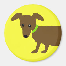 Hotdoggy Fridge Magnets