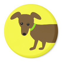 Hotdoggy Fridge Magnets