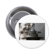 Hotei Buddha and Incense Buttons