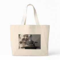 Hotei Buddha and Incense Canvas Bag