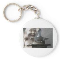 Hotei Buddha and Incense Key Chains