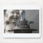 Hotei Buddha and Incense mousepads