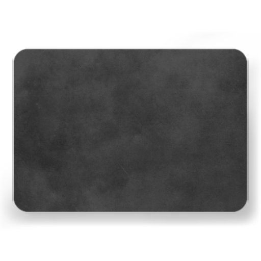 Hotel Accommodation Card | Black Chalkboard Charm