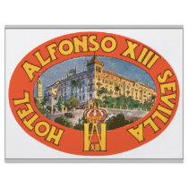 Hotel Alfonso Xiii Sevilla , Vintage Flyers