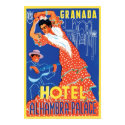 Hotel Alhambra Palace Granada posters by vintagegiftmall Hotel Alhambra Palace Granada posters