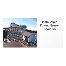 Hotel AlpinPoiana Brasov România Photo Card Template