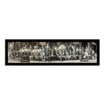 Hotel Clerk Decatur IL Photo 1910 posters