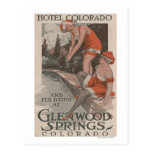 Hotel Colorado & Baths Poster Postcards