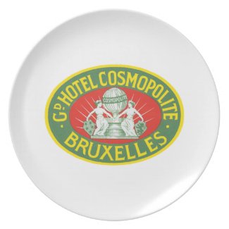 Hotel Cosmopolite, Bruxelles Plate