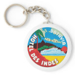 Hotel Des Indes Luggae Label keychains