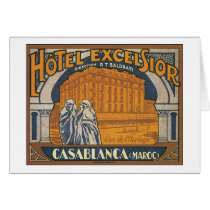 Hotel Excelsior Casablanca cards