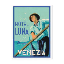 Hotel Luna Venezia postcards by vintagegiftmall Hotel Luna Venezia postcards