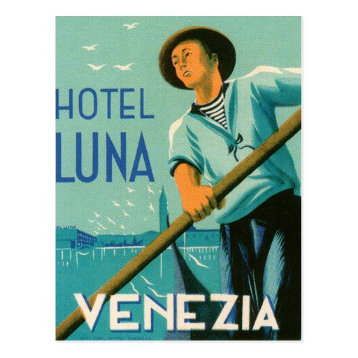 Hotel Luna Venezia Postcard