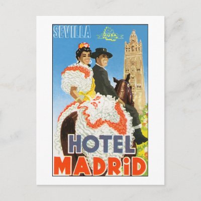 Hotel Madrid Post Card