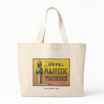 Hotel Majestic Florence Canvas Bag