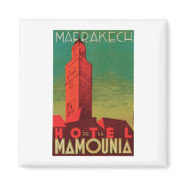 Hotel Mamounia Marrakech Magnet