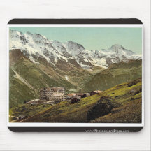 Hotel Murren, Bernese Oberland, Switzerland vintag Mouse Pads