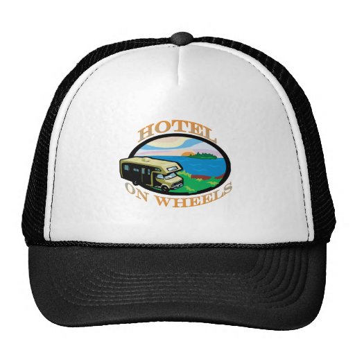 hotel-on-wheels trucker hats