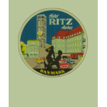 Hotel Ritz Danmark t-shirts by CrazyClara Hotel Ritz Danmark t-shirts