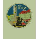 Hotel Ritz Danmark Tshirt