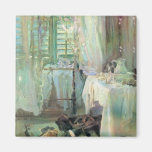Hotel Room by Sargent, Vintage Victorian Fine Art Fridge Magnets