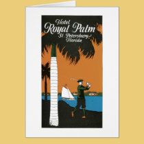 Hotel Royal Palm St. Petersburg Florida cards