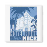 Hotel Ruhl, Nice Vintage Travel Poster Fridge Magnet