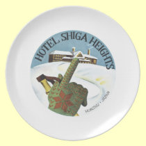 Hotel Shiga Heights plates