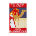 Hotel Transatlantique Bou Saada Poster posters by RetroCommunications Hotel Transatlantique Bou Saada Poster posters