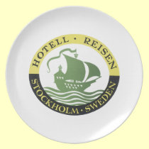 Hotell Reisen Stockholm Sweden plates