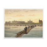 Hotels and beach, Borkum, Schleswig-Holstein, Germ Post Card