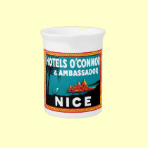 Hotels O'Connor & Ambassador pitchers