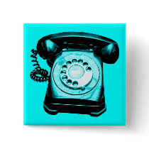 Hotline Cyan buttons
