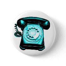 Hotline Cyan buttons