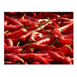 Hotness - Red Hot Chillies Postcards