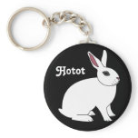 Hotot Rabbit Keychains