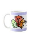 HotPads Coffee Mug (blue details) by TeamHotPads HotPads Coffee Mug (blue details)