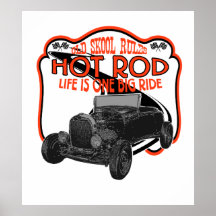 Hotrods Print